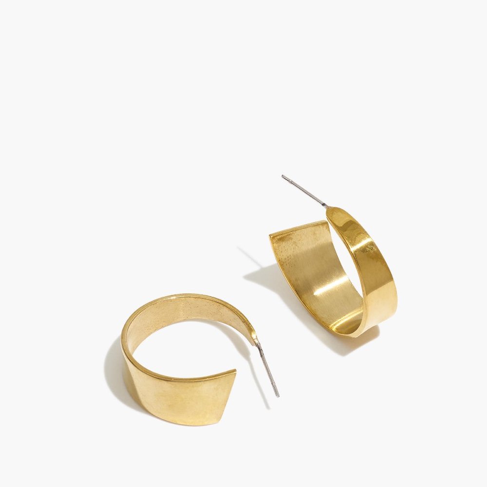 [NWT] Madewell Sculptural Hoop Earrings